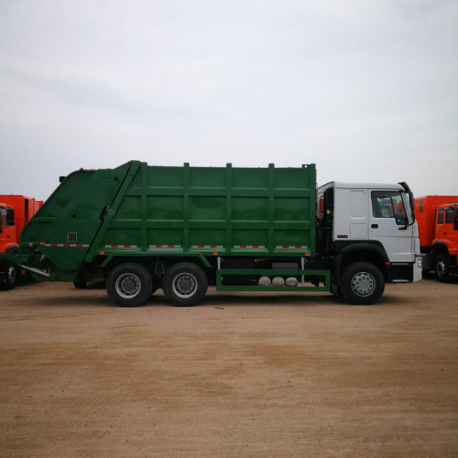 Camion à ordures de compacteur de SINOTRUK HOWO 6X4 18CBM