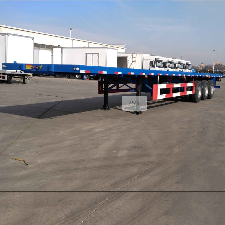 Remorque CIMC 3 essieux 40ft 40T pour l'Algérie