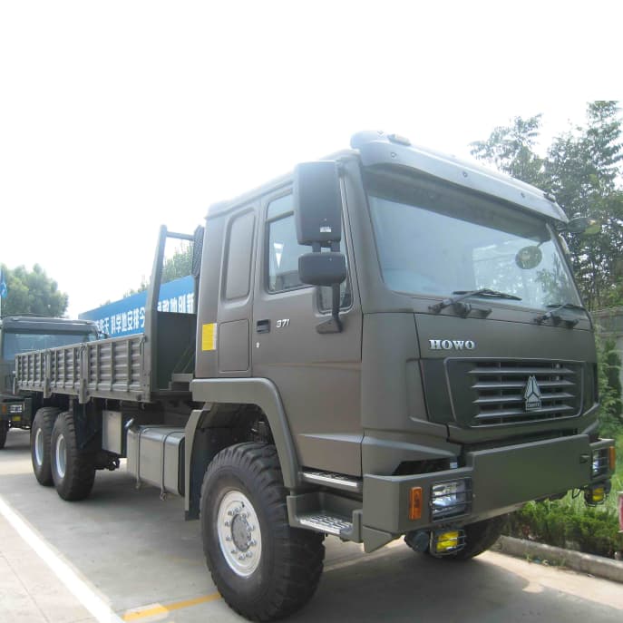 Howo 6x6 All Wheel Drive Special Cargo Truck 2 
