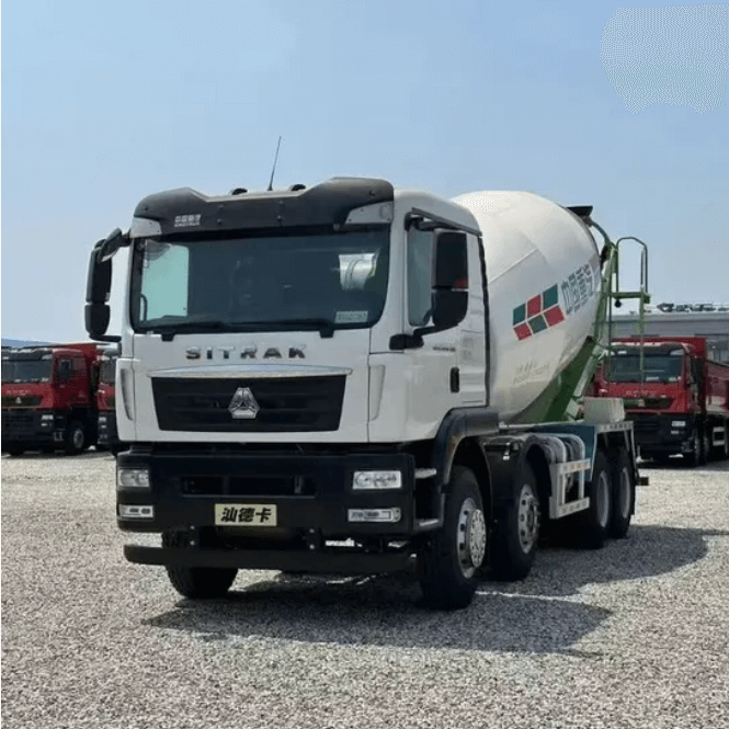 Sitrak 8x4 12cbm en béton de mixage