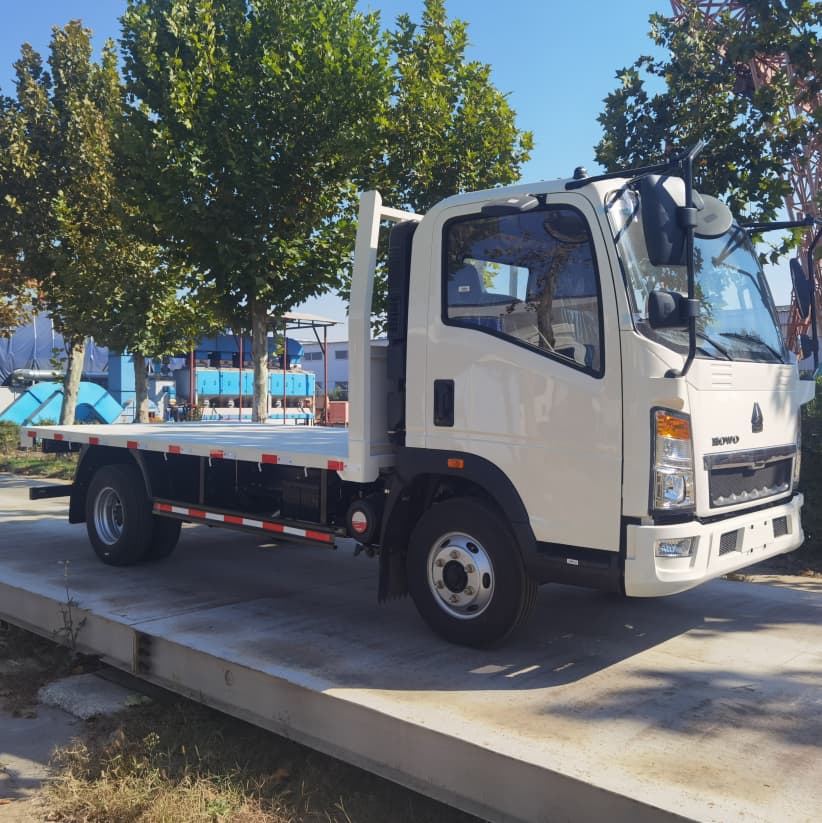 Camion de fret &agrave; plat SINOTRUK HOWO 4X2 3T