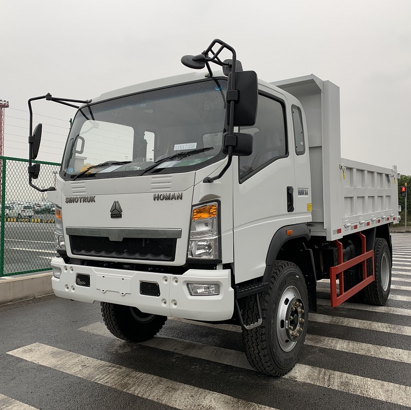 Camion &agrave; benne basculante SINOTRUK HOWO 4X2 5T