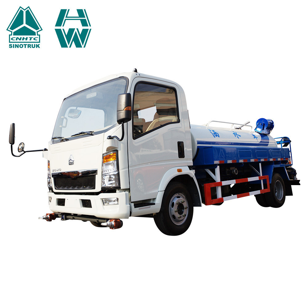 SINOTRUK HOWO 4X2 camion-citerne d'eau de 5000 litres