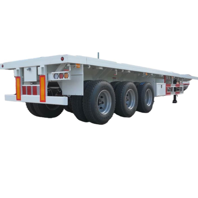 Remorque de conteneur à plat CIMC 3 essieux 40T
