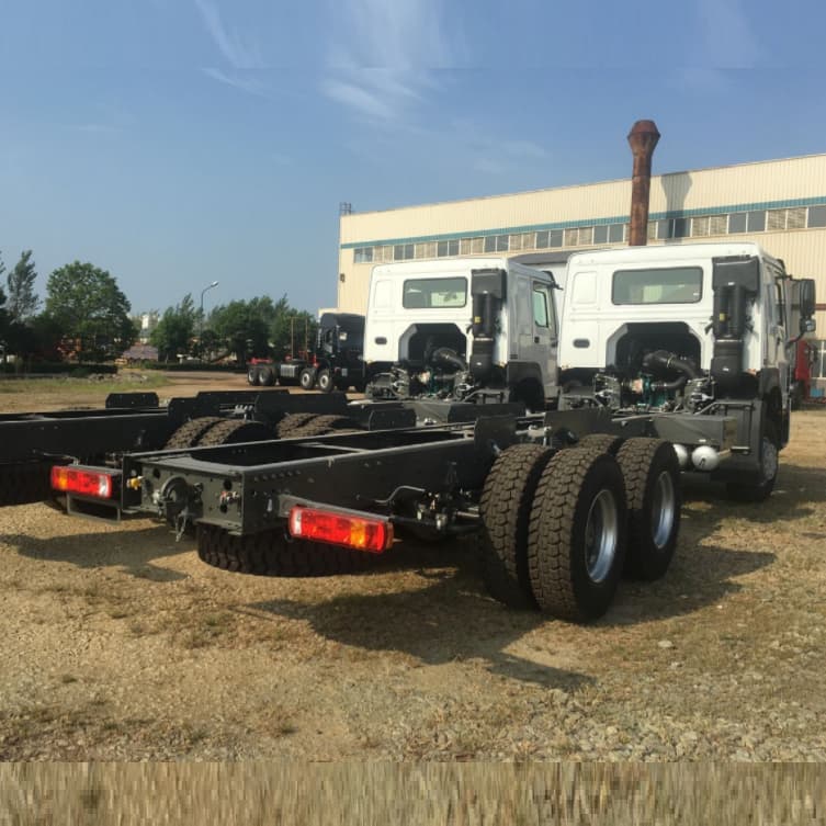380HP 3 Châssis cargo Sinotruk Howo 6x4