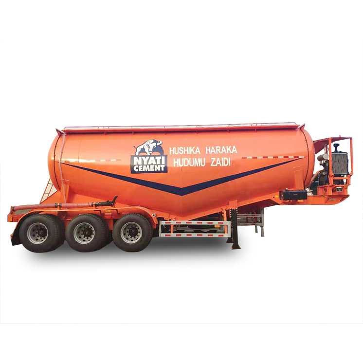 CIMC 3 essieux 40cbm Trailer du r&eacute;servoir de ciment pour l'Alg&eacute;rie